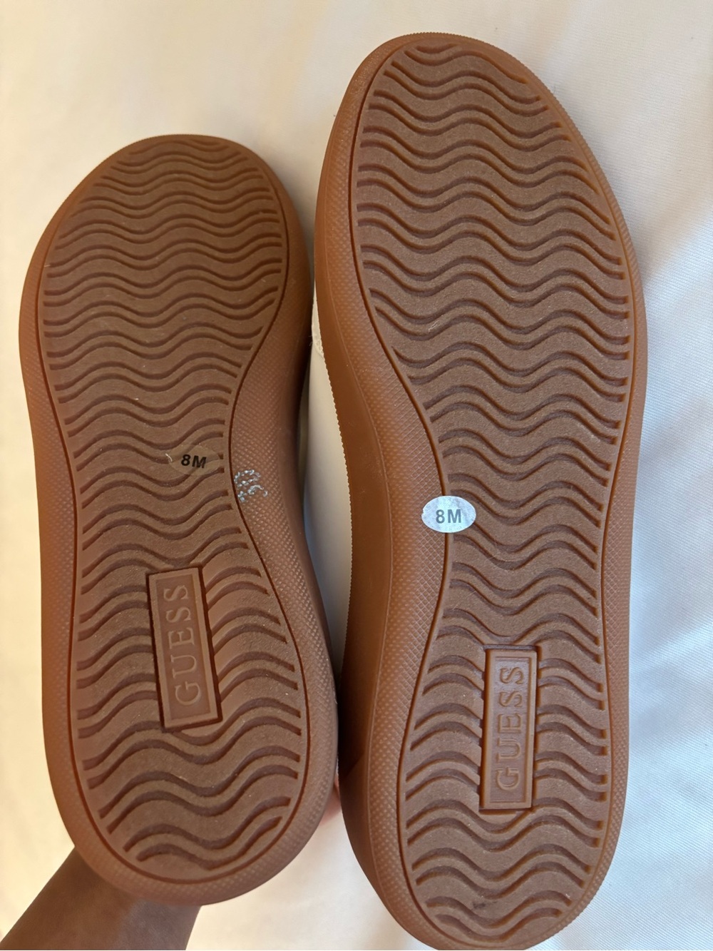 Guess Rubber-Sole Sneakers in Chestnut Brown